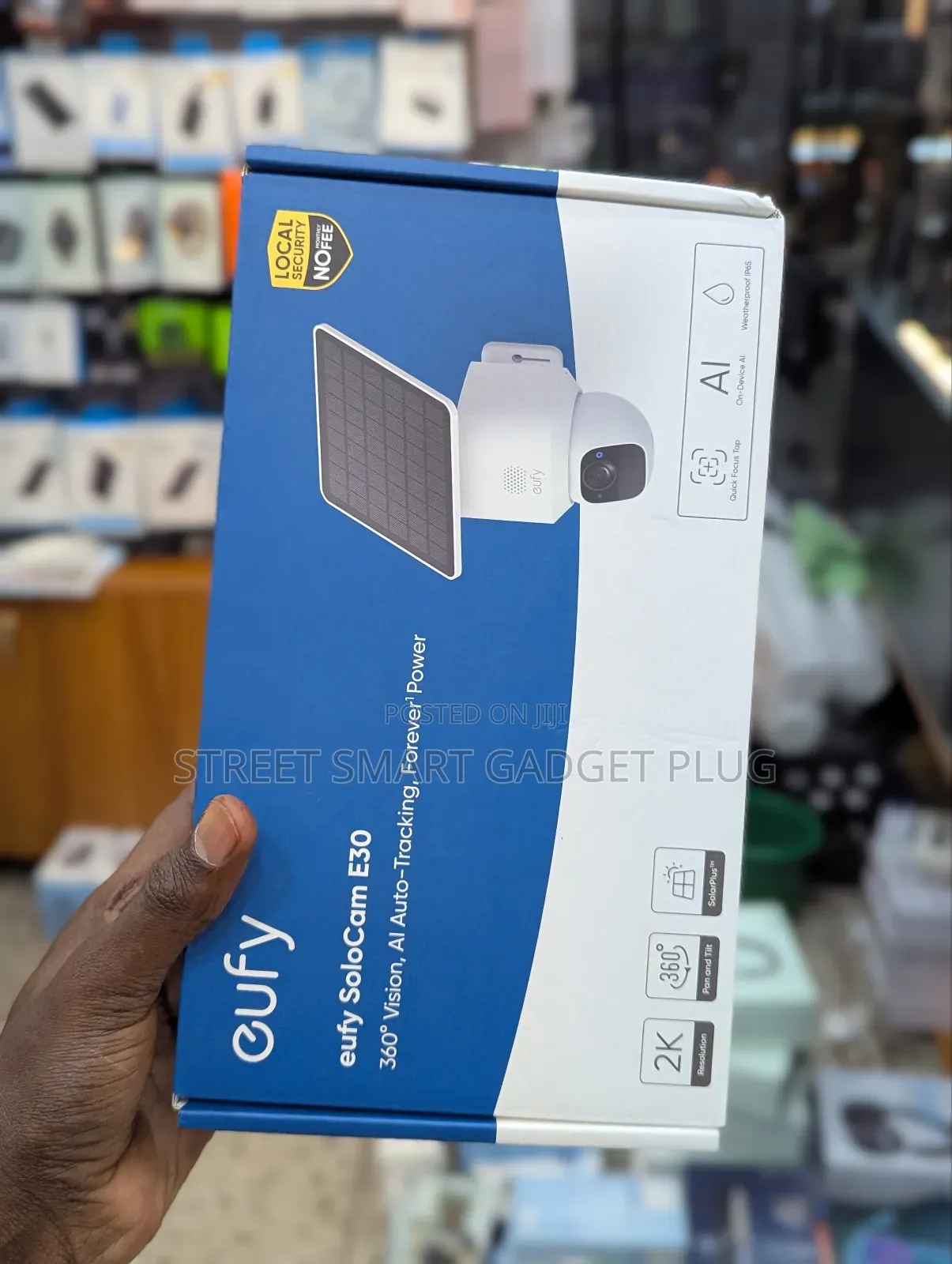 Eufy Solar Security Outdoor Camera E30