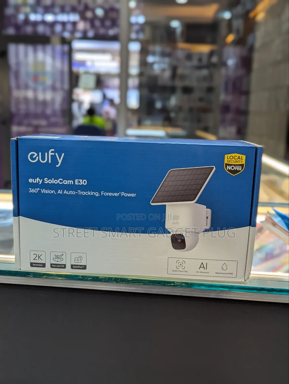 Eufy Solar Security Outdoor Camera E30