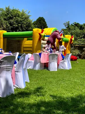 Bouncing Castles Swimming Pool and Clowns