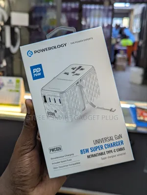 Powerology 85watts Universal Gan Adapter