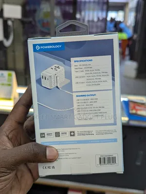 Powerology 85watts Universal Gan Adapter