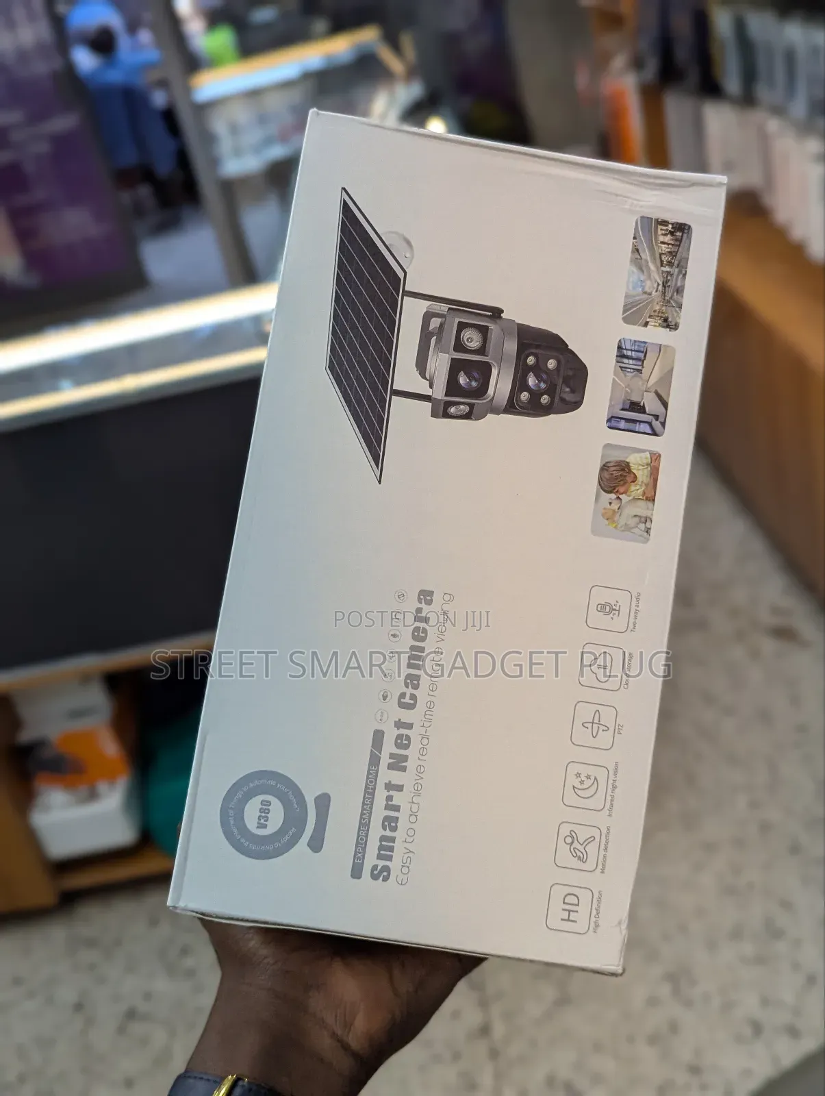 Smart Net V380 Solar Outdoor Camera