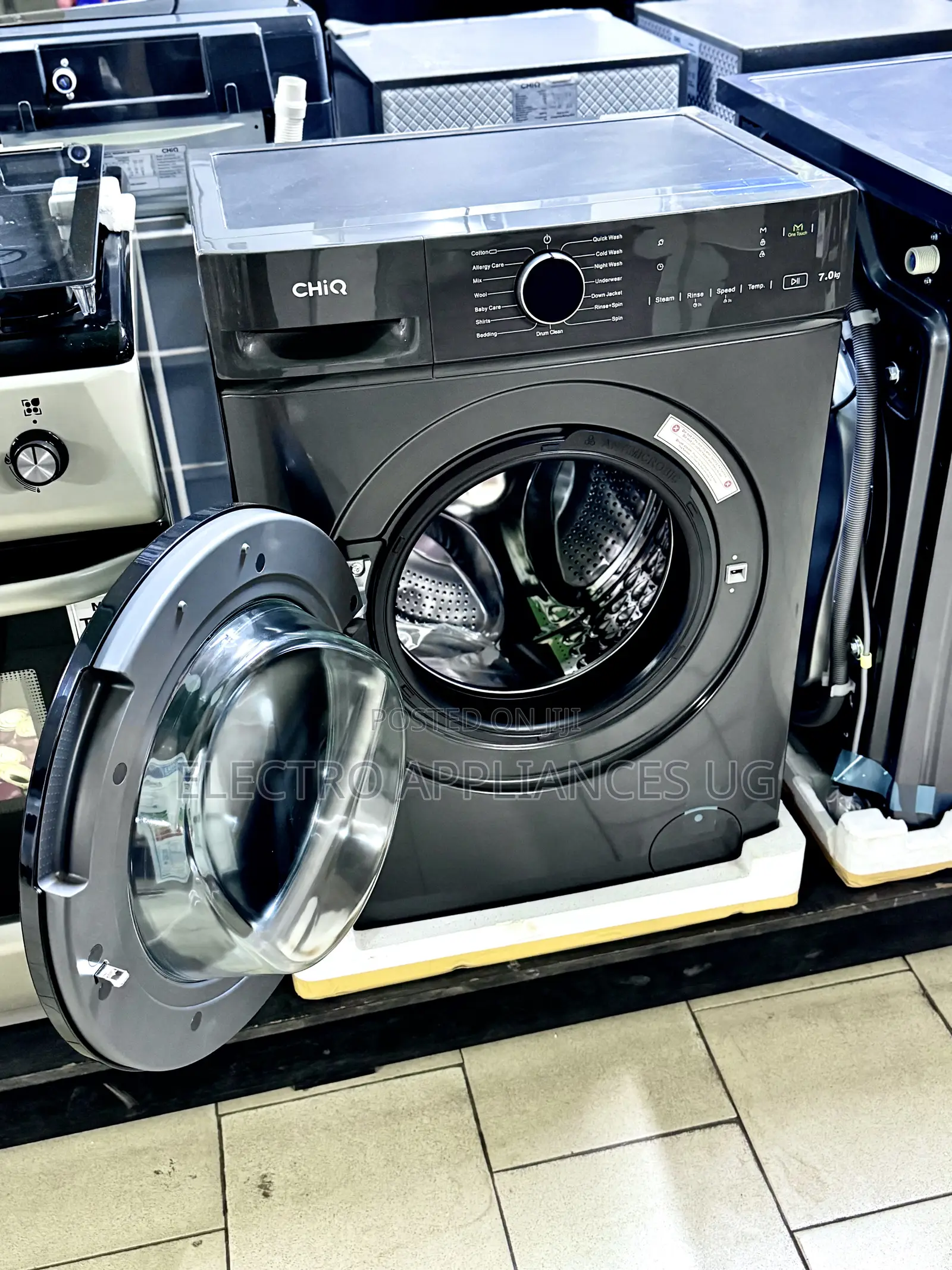 Chiq 7kg Front Load Washing Machine Full Automatic
