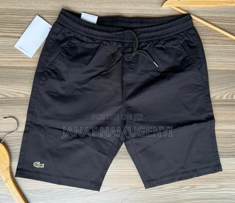 Black Lacoste Shorts