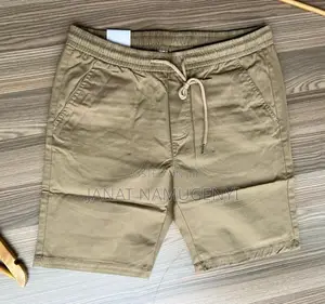 Khaki Lacoste Shorts