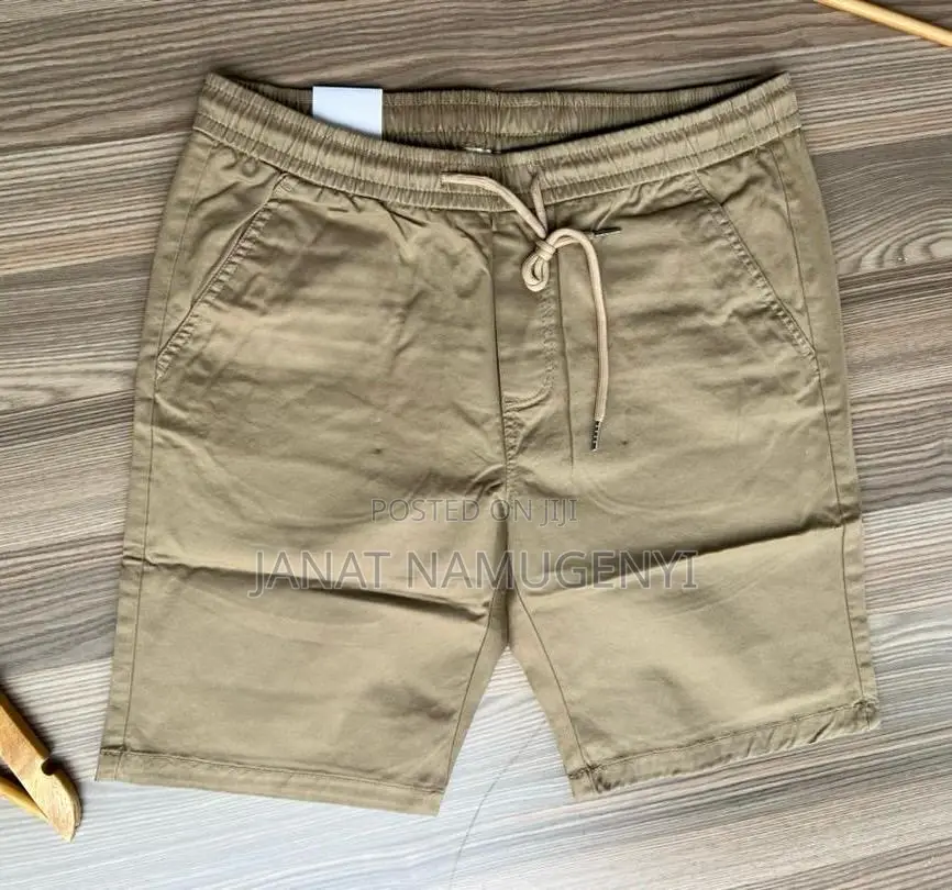 Khaki Lacoste Shorts
