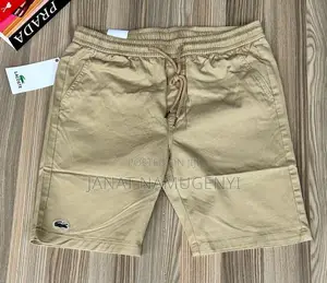 Khaki Lacoste Shorts