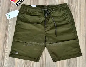 Army Green Lacoste Shorts