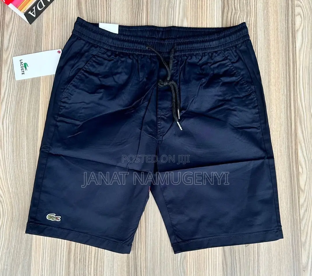 Navy Blue Lacoste Shorts
