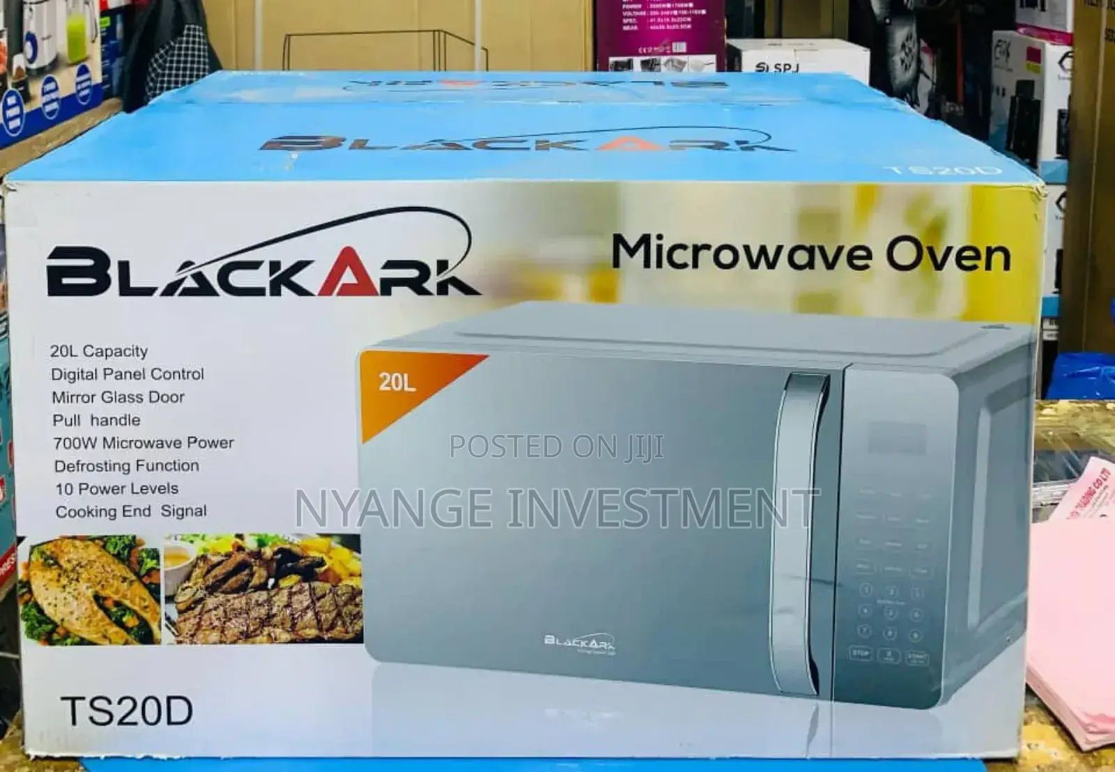 20 Litres Black Ark Microwave. Microwave