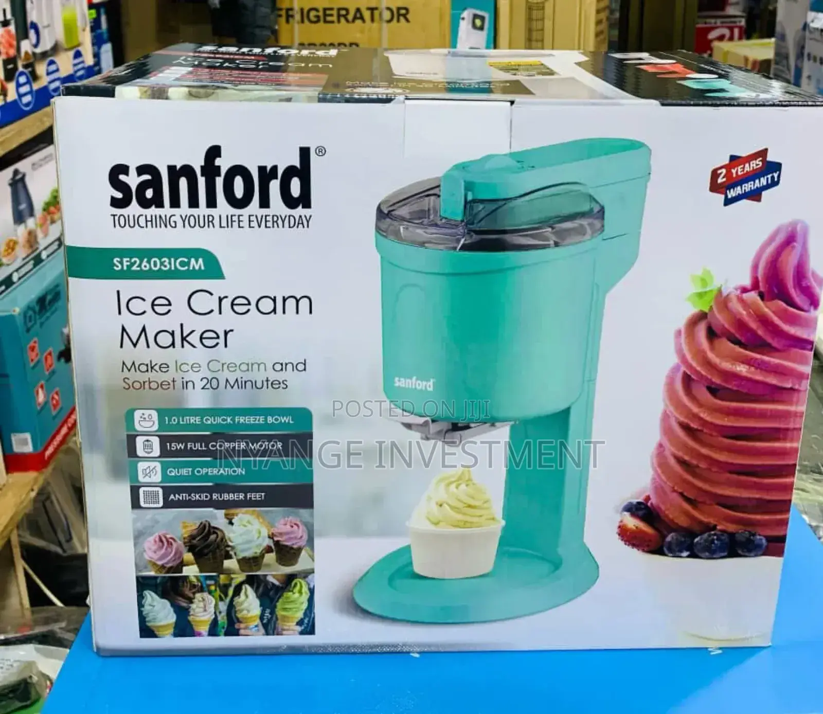 Sanford Ice Cream Maker. Ice Cream Maker