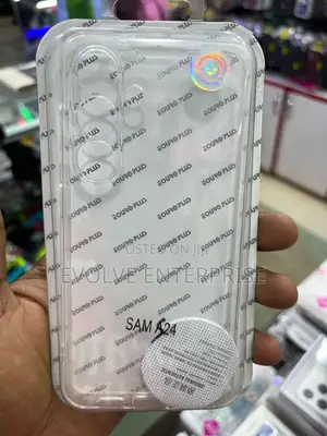 For Samsung Galaxy S24 Case Carbon Fiber Stripe Cover