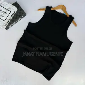 Plain Black Vests Available