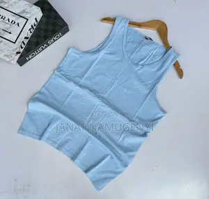 Plain Light Blue Vests Available