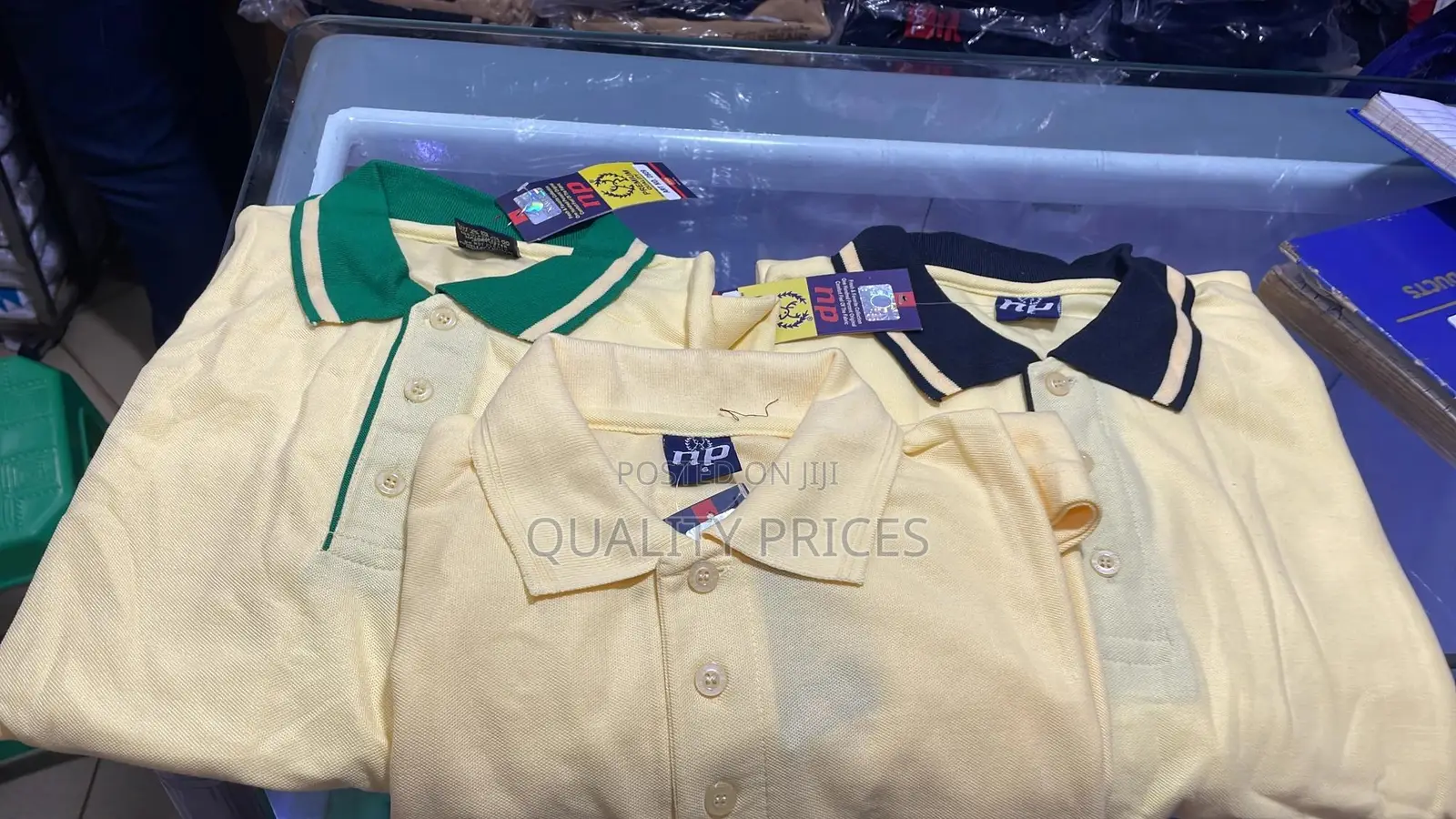 Plain Collar Polo T-Shirts