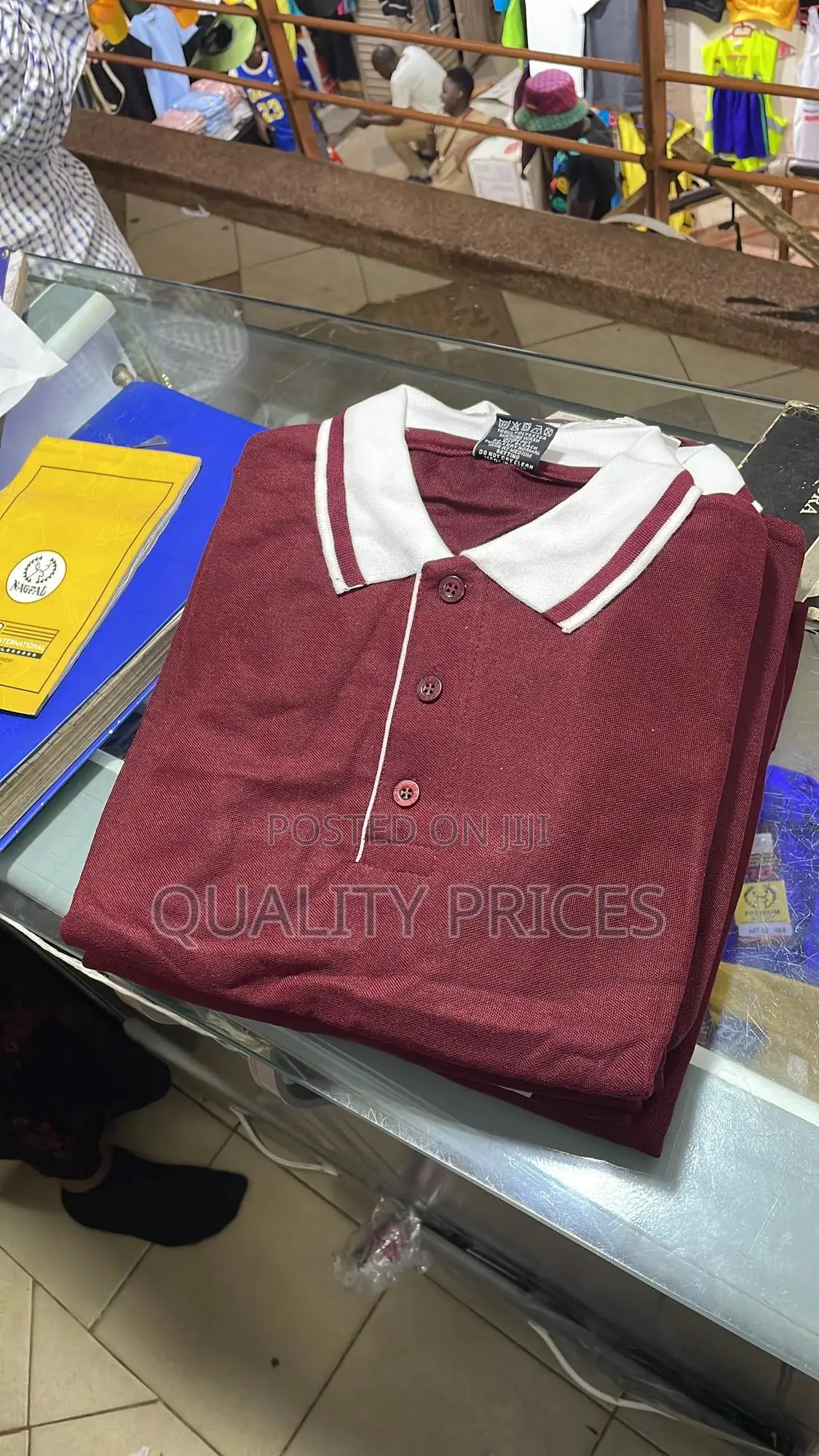 Plain Collar Polo T-Shirts