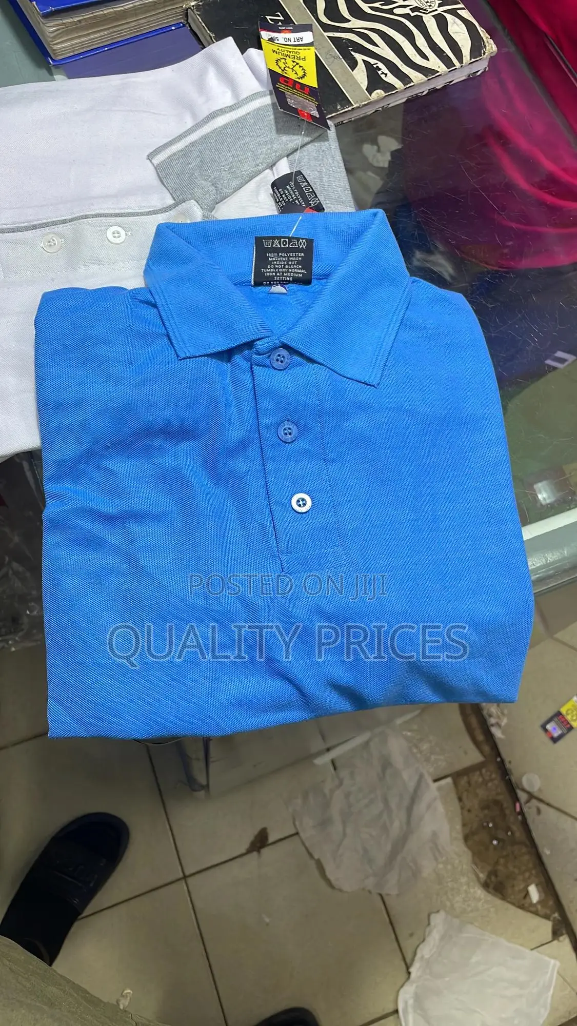 Plain Collar Polo T-Shirts