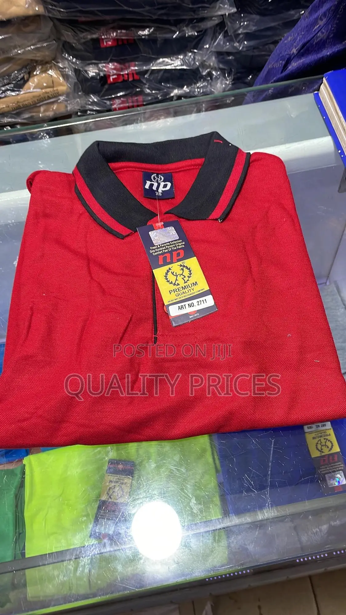 Plain Collar Polo T-Shirts
