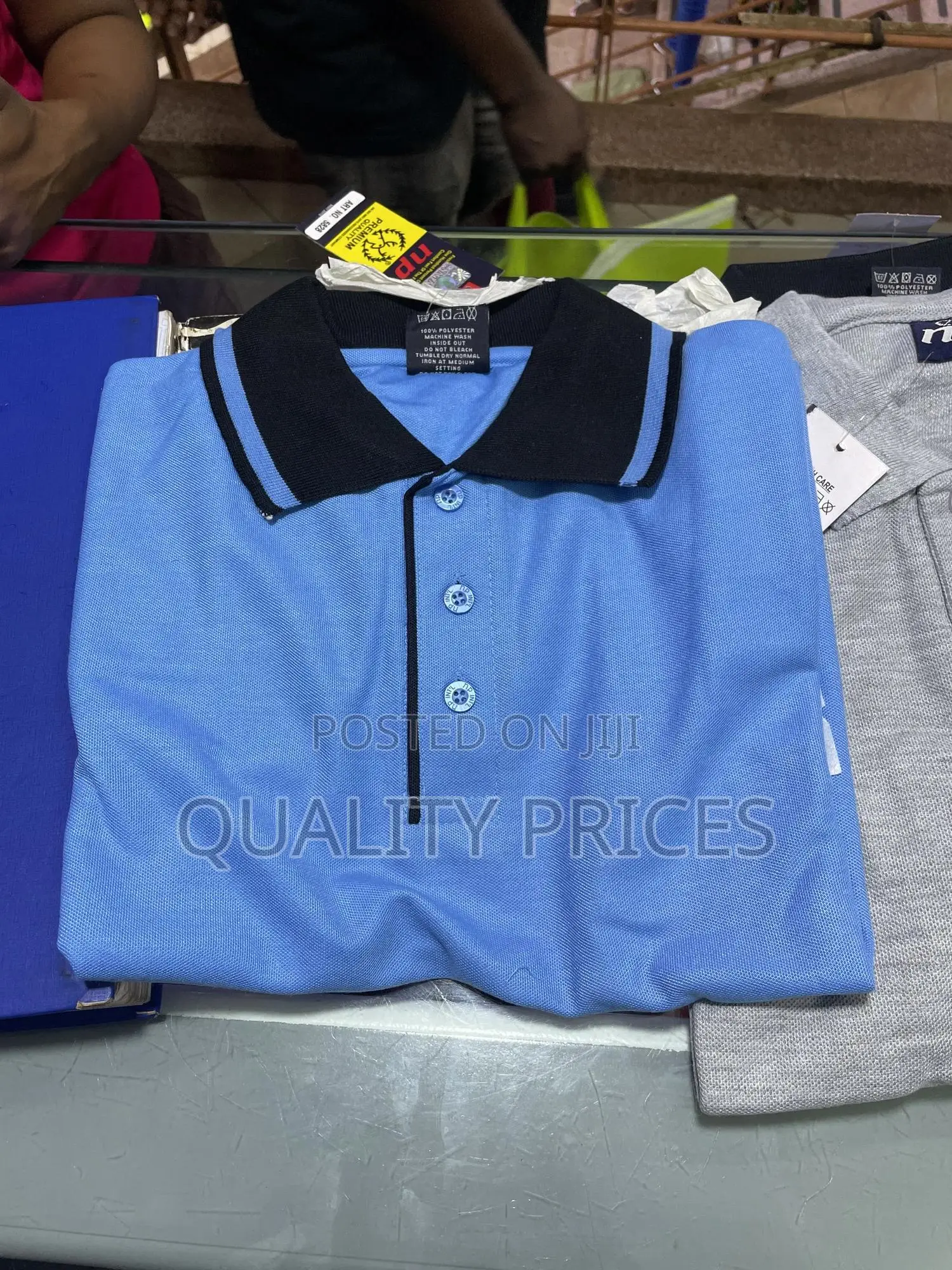 Plain Collar Polo T-Shirts