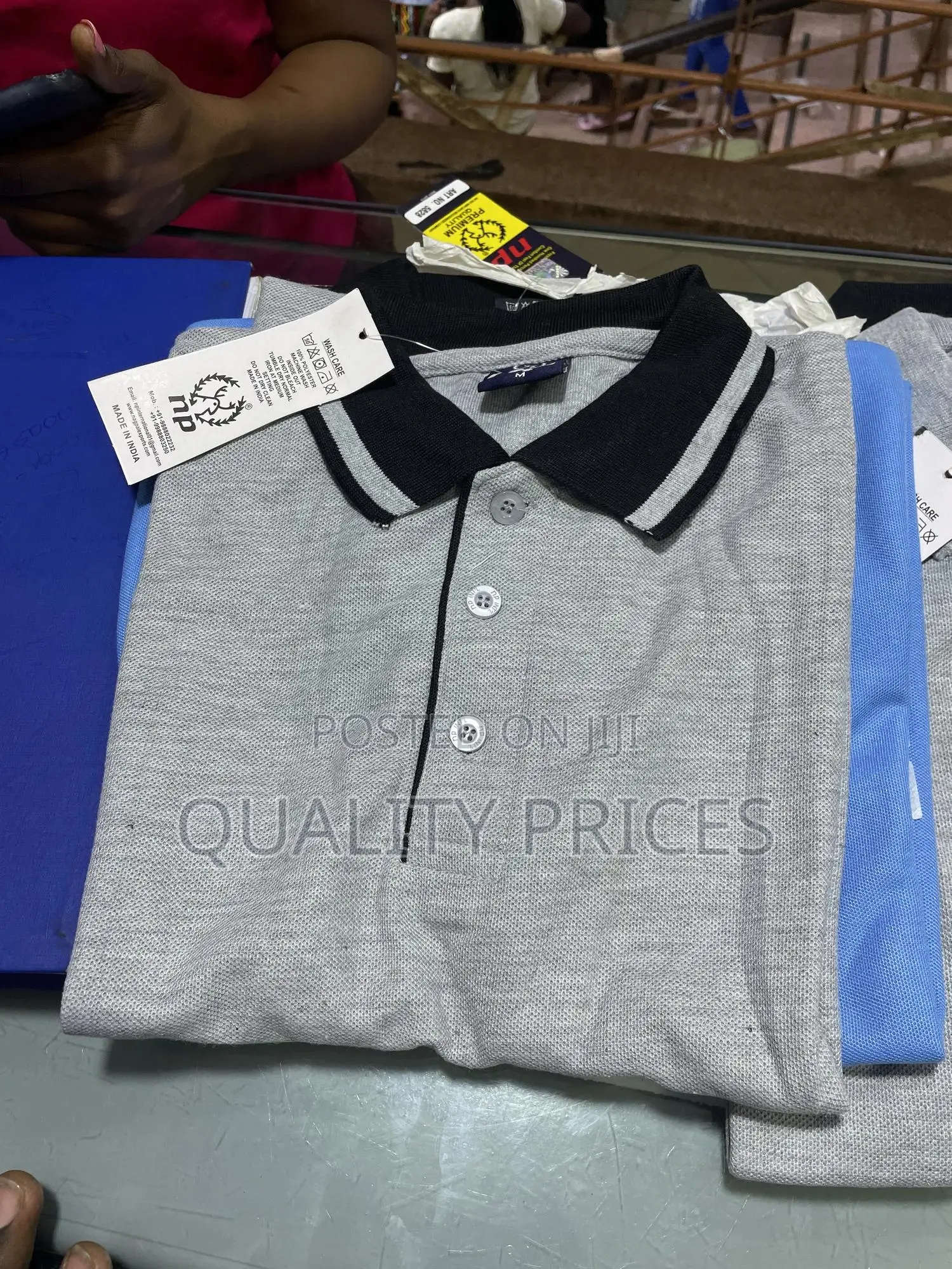 Plain Collar Polo T-Shirts