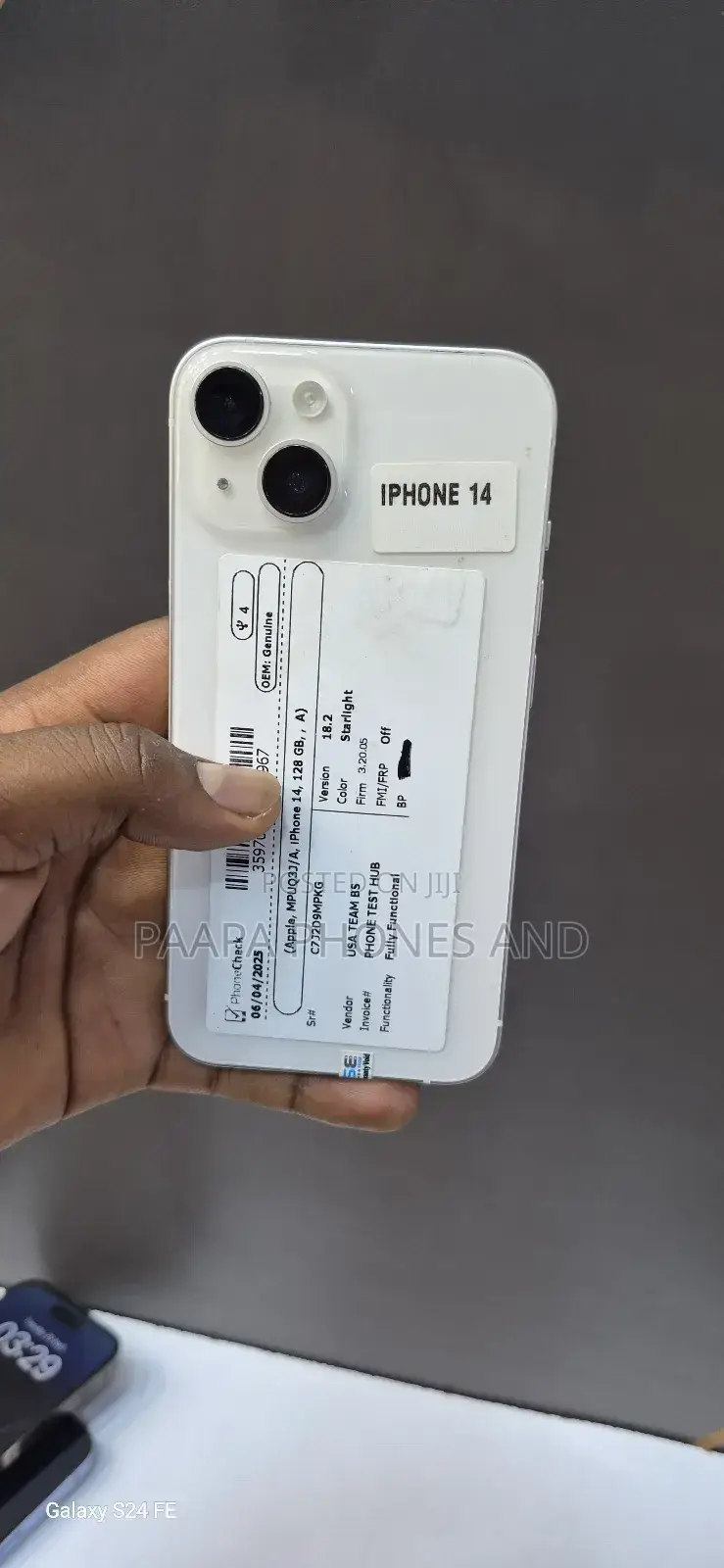 Apple iPhone 14 128 GB White