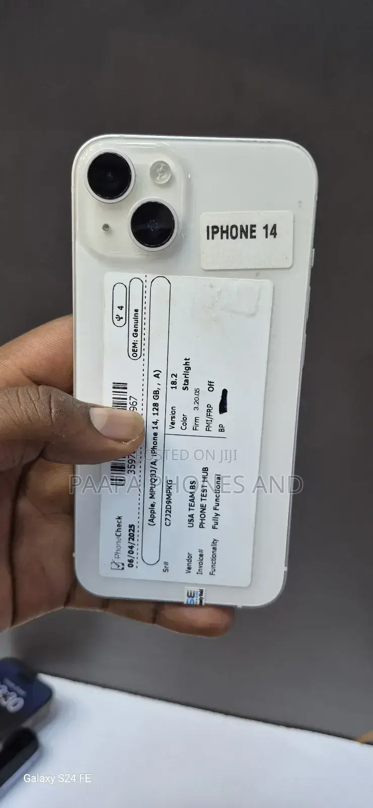 Apple iPhone 14 128 GB White