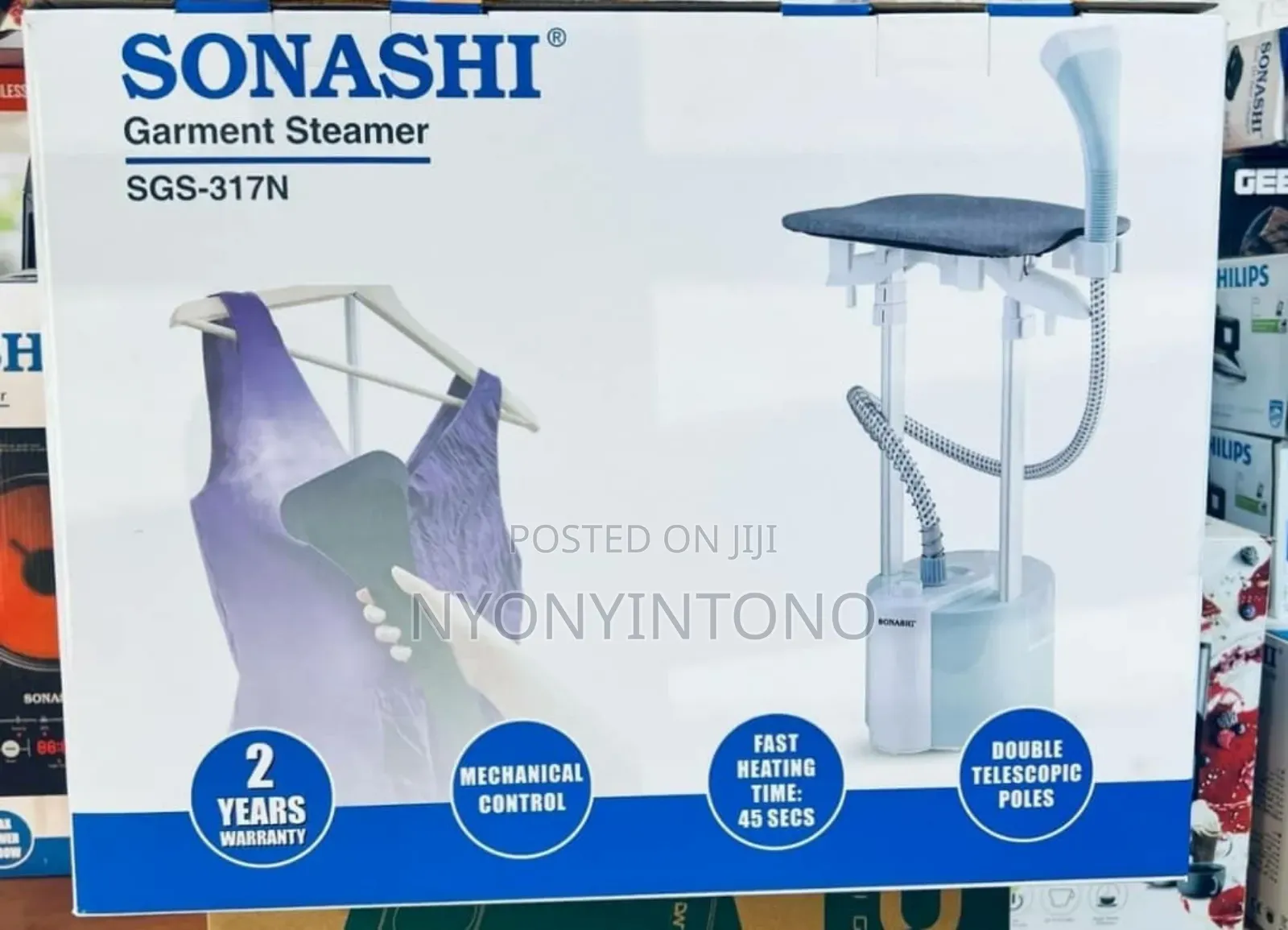 Sonali Top Quality Garment Steamer 2yrs Warranty