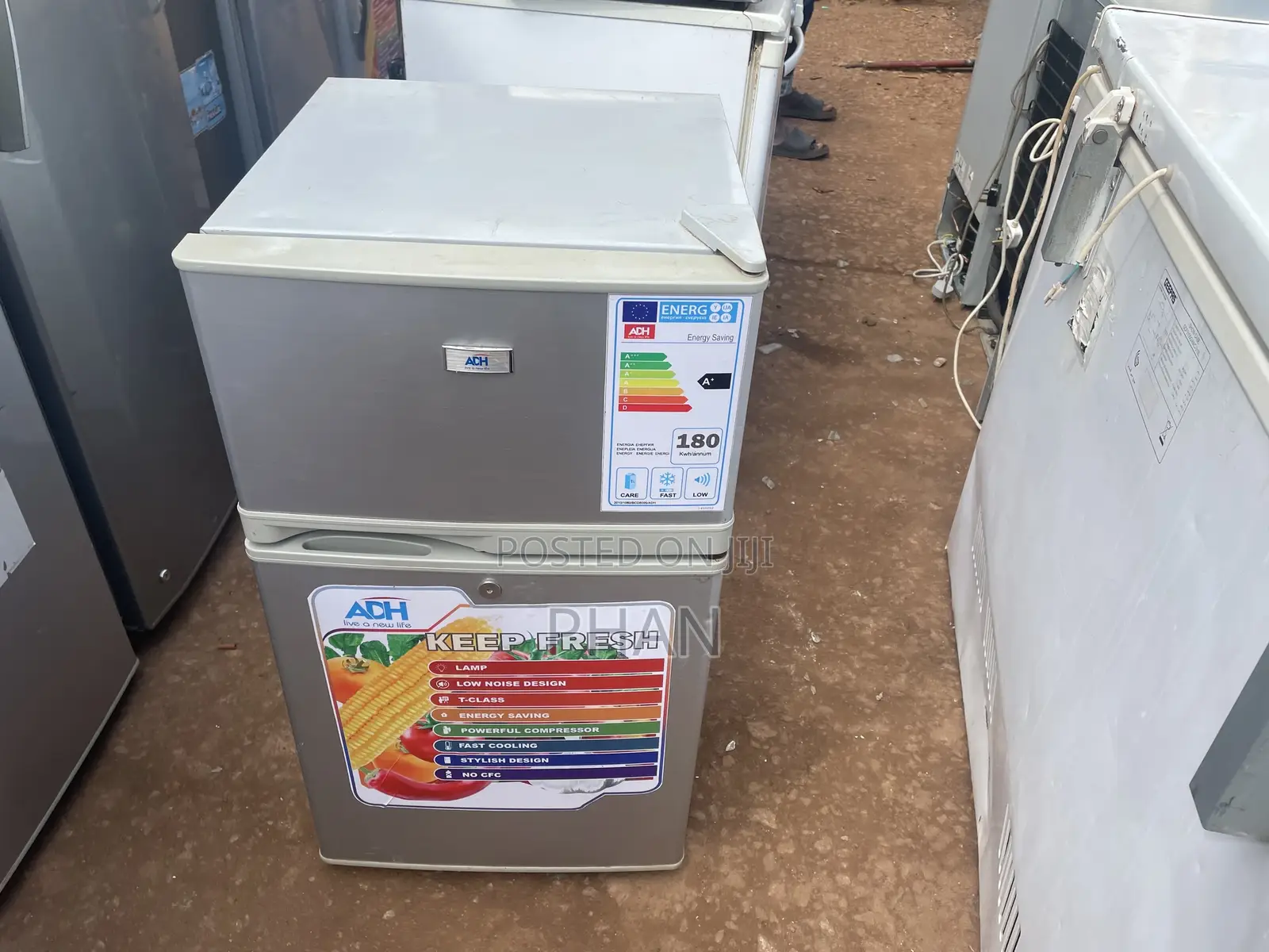 Adh Small Double Door Fridge