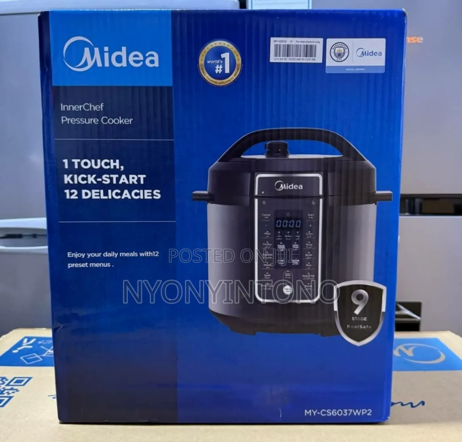 Midea 6litres Top Quality Digital Pressure Cooker