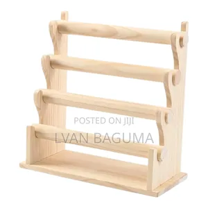 Wooden 4 Tier Bangle (Jewelry) Display Stand - Durable