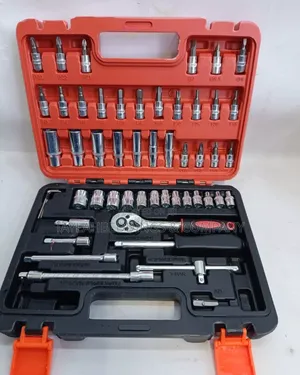 Hyper Tough Stubby Wrench and Socket Set
