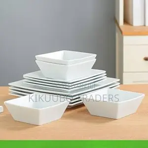 12pcs Dinner Set - White