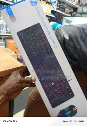 Gaming Keyboard and Mouse Km558. Hp Keyboard