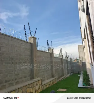 Electric Fence Installation With Alarm