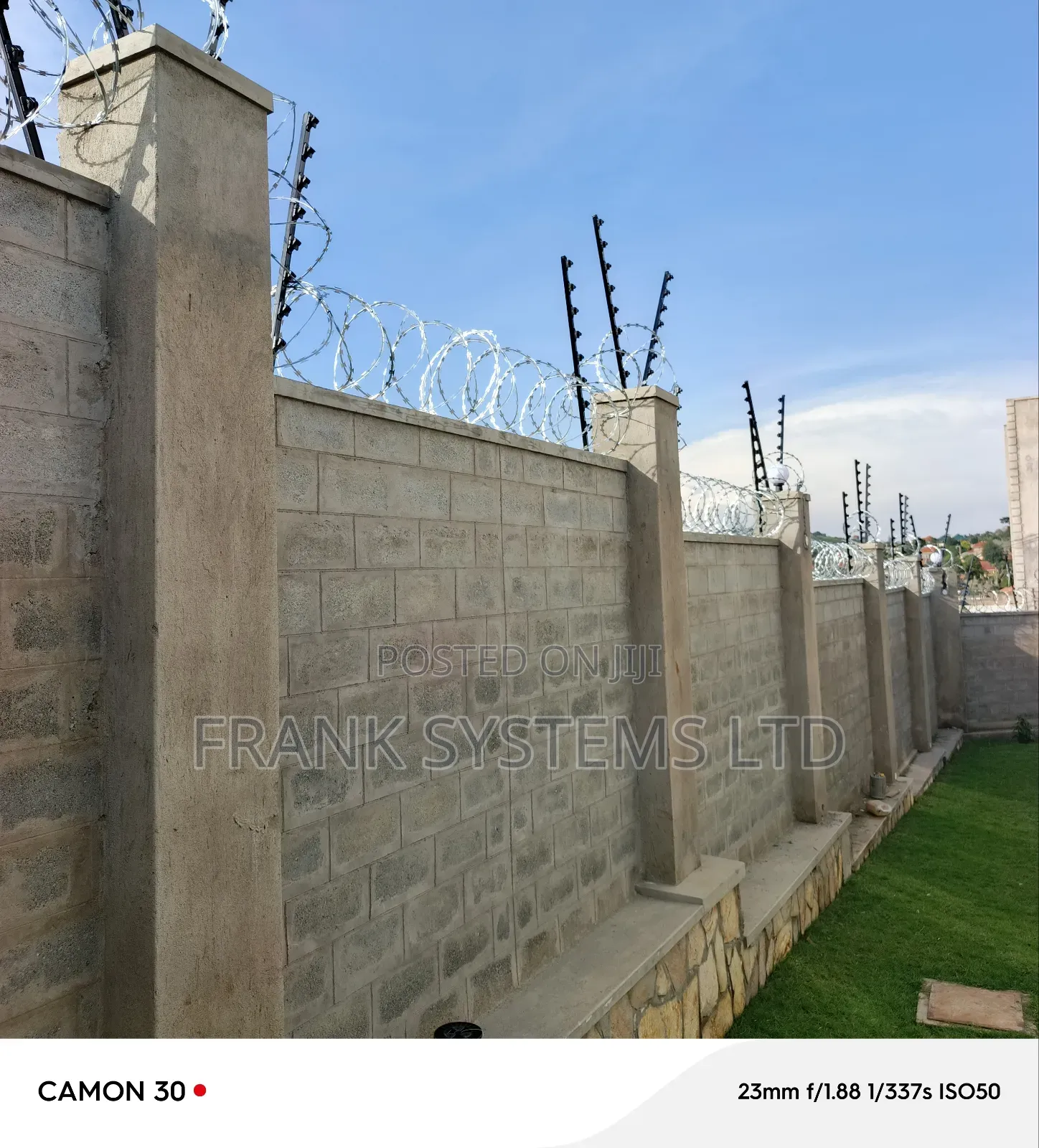 Electrical Fencing With Voltage Wires