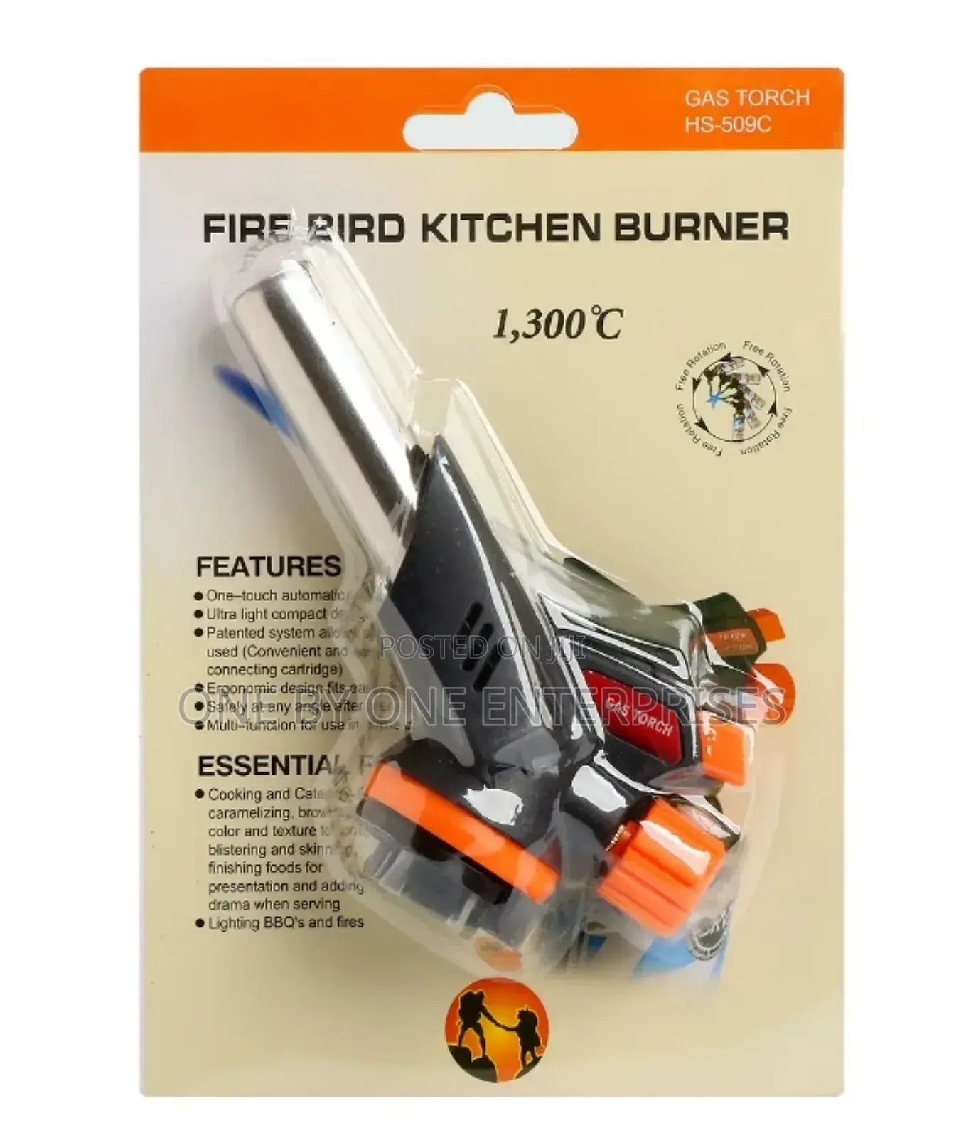 Butane Burn Flame Gun