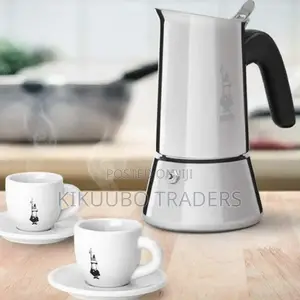 Espresso Maker Emilio for 6 Cups - Stainless Steel