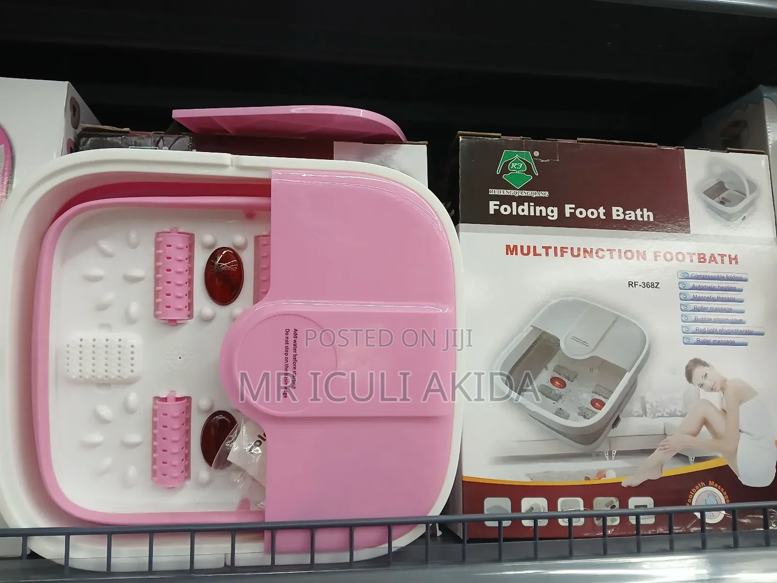 Electric Multifunctional Foldable Foot Bath Massage Spa