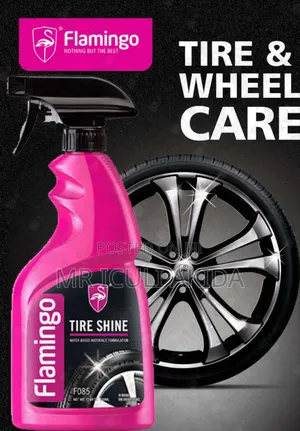 Flamingo Gloss Tyre and Wheel Enhance Cleaning Spray