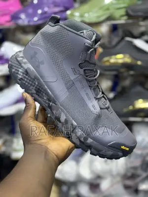 Original Gray Under Armour Valsetz Mid Tactical Boot Sneaker