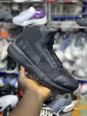 Black Under Armour Velsetz Charged Tactical Boot Sneaker