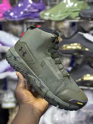Original Green Under Armour Valsetz Charged Tactical Boots