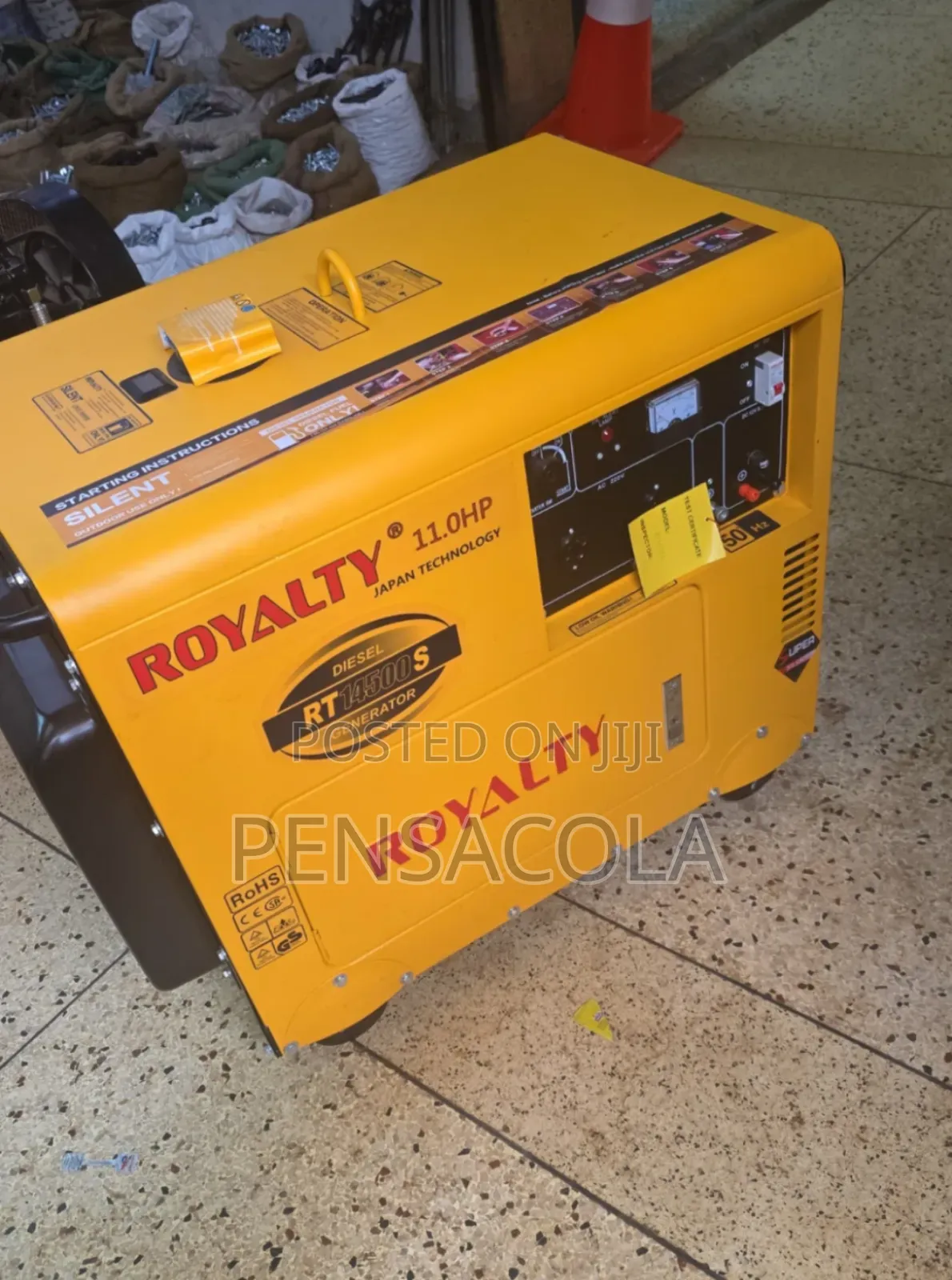6.5kva Diesel Generator 11.0hp