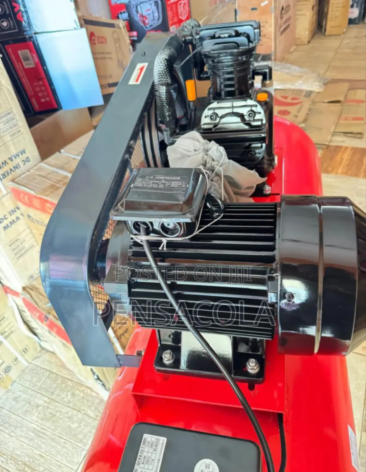 Edon 50 Liters Double Head Compressor