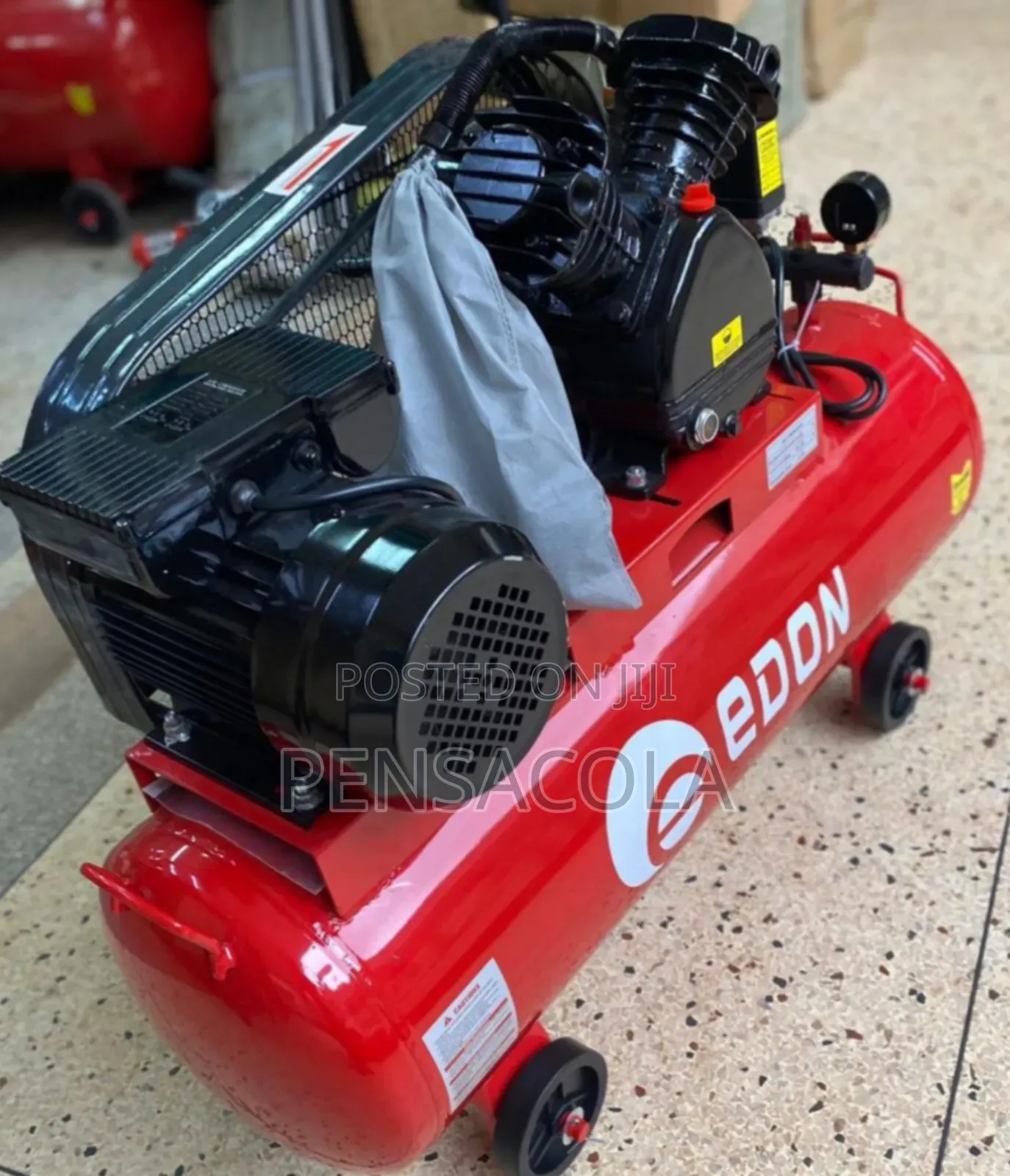 Edon 50 Liters Double Head Compressor