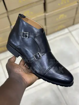 Original Men’S Anax Double Monk Strap Chukka Ankle Boots