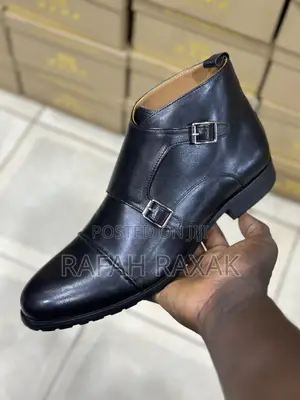 Original Men’S Anax Double Monk Strap Chukka Ankle Boots