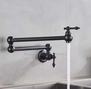 Black Heavy Duty Pot Filler Taps (Oil Rubbed Bronze)