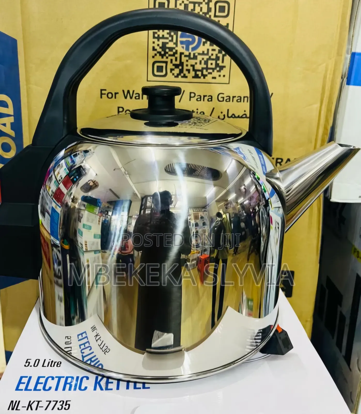 Saachi 5litres Kettle/Electric Kettle Stainless Steel