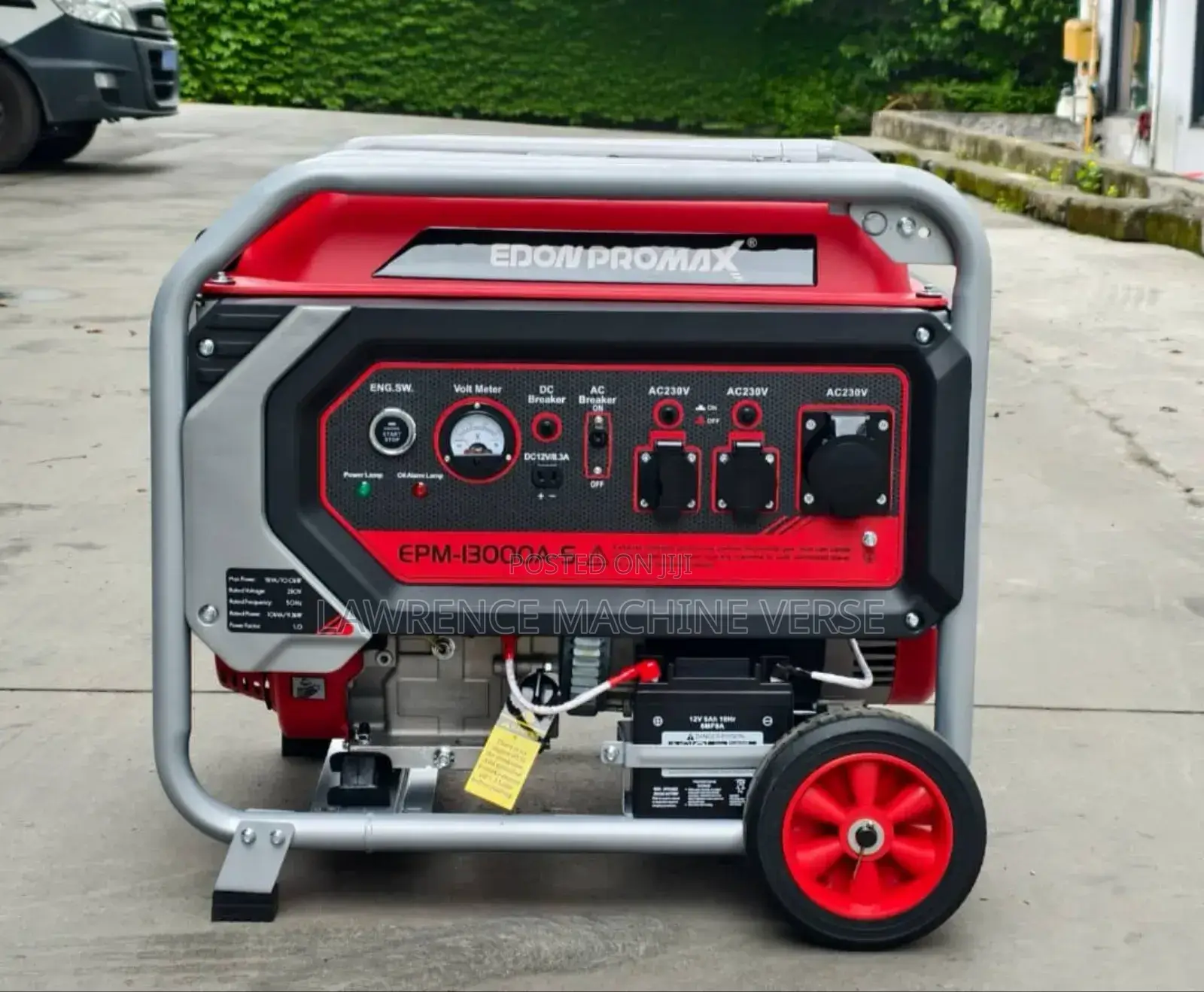 Gasoline Generator Edon Promax 10 Kva